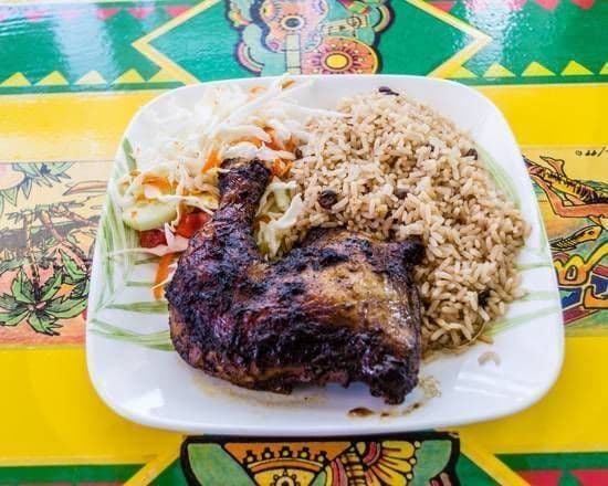Jerk Chicken and Fried Chicken Combo