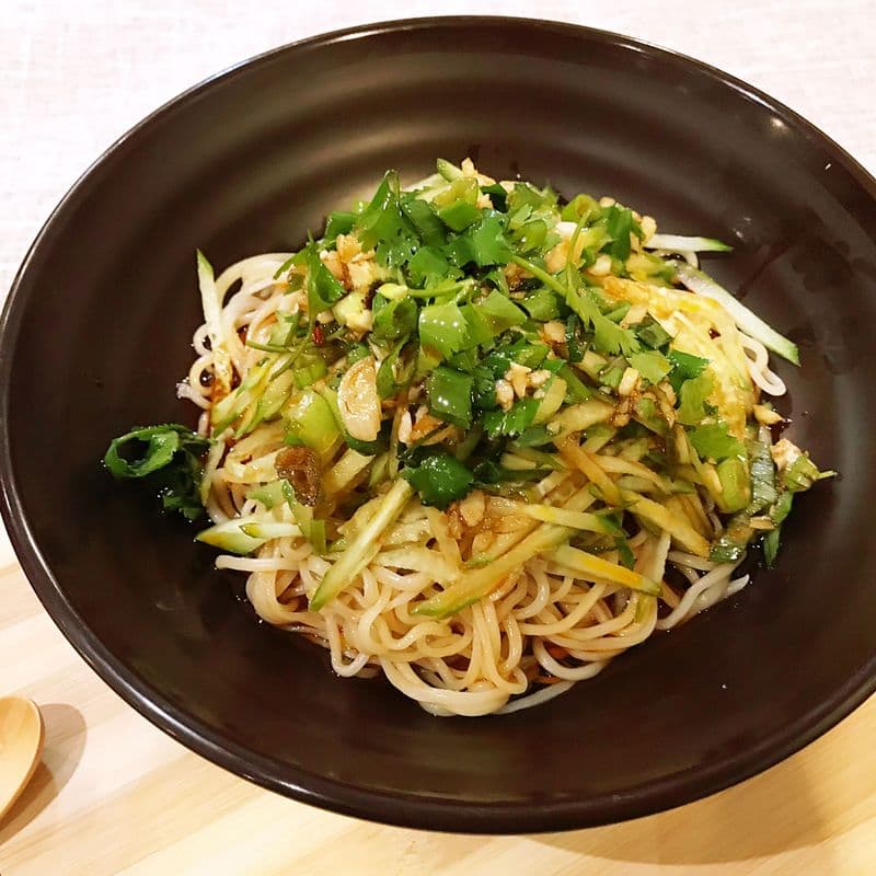 Szechuan Spicy Cold Noodles 四川凉面