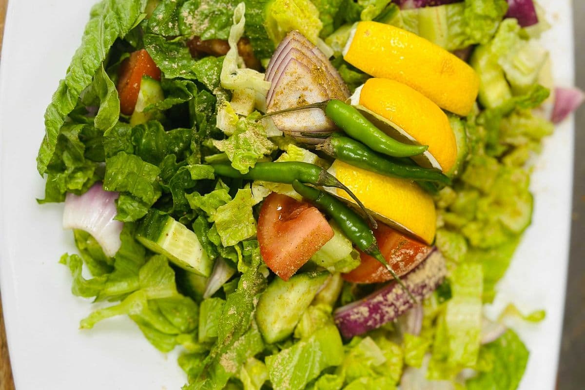 Indian Garden Salad