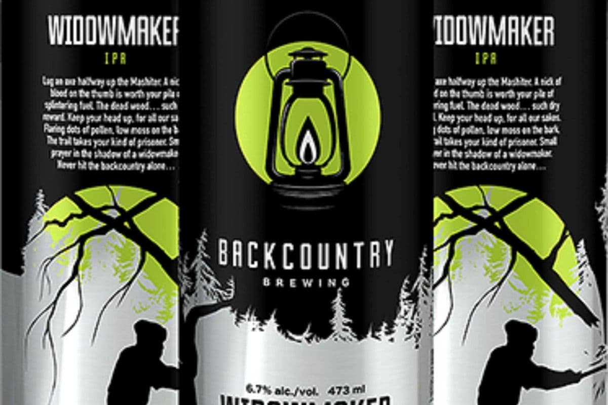 Backcountry Widowmaker, 4 Can tall (1 x 473mL)
