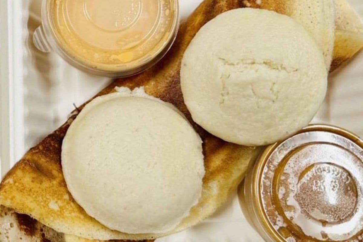 1 Dosa and 2 Idly