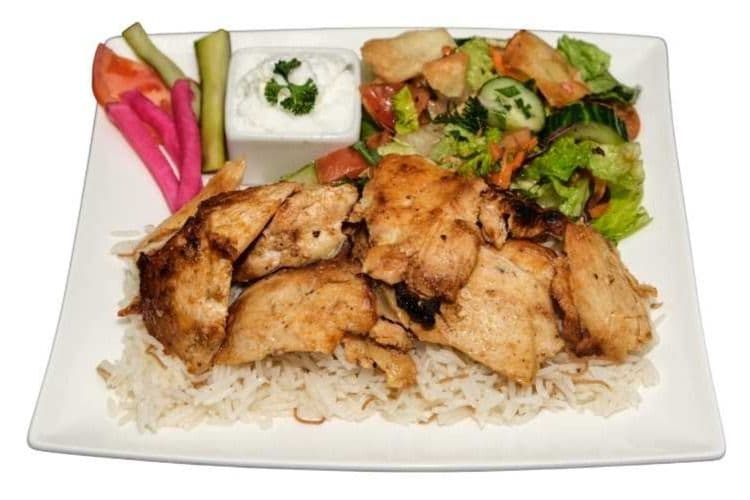 Assiette shish taouk / Shish Taouk Plate