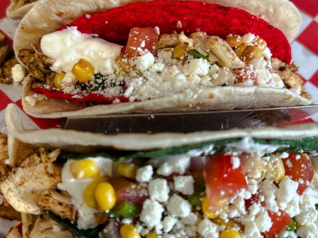 Cajun Chicken Tacos- The Brooklyn Deli
