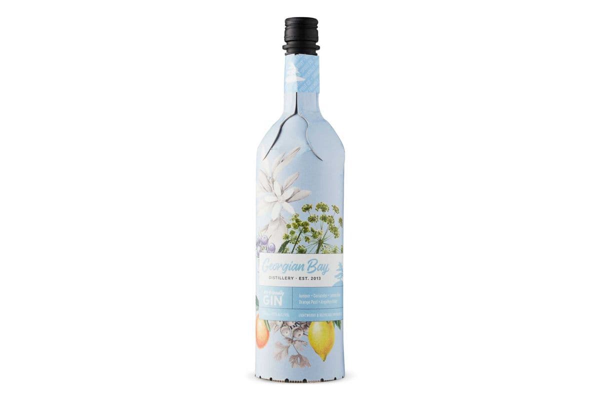 Georgian Bay Eco-Friendly Gin (1 x 750 ml Bottle)