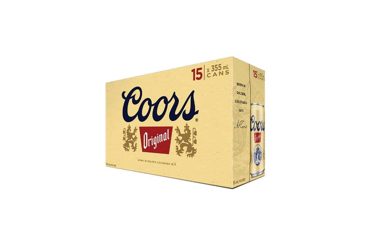 Coors Original 15 Pack Cans (15 x 355ml)
