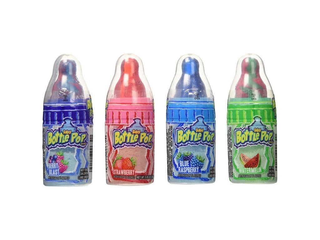 Baby Bottle Pop Powder Candy with Lollipop