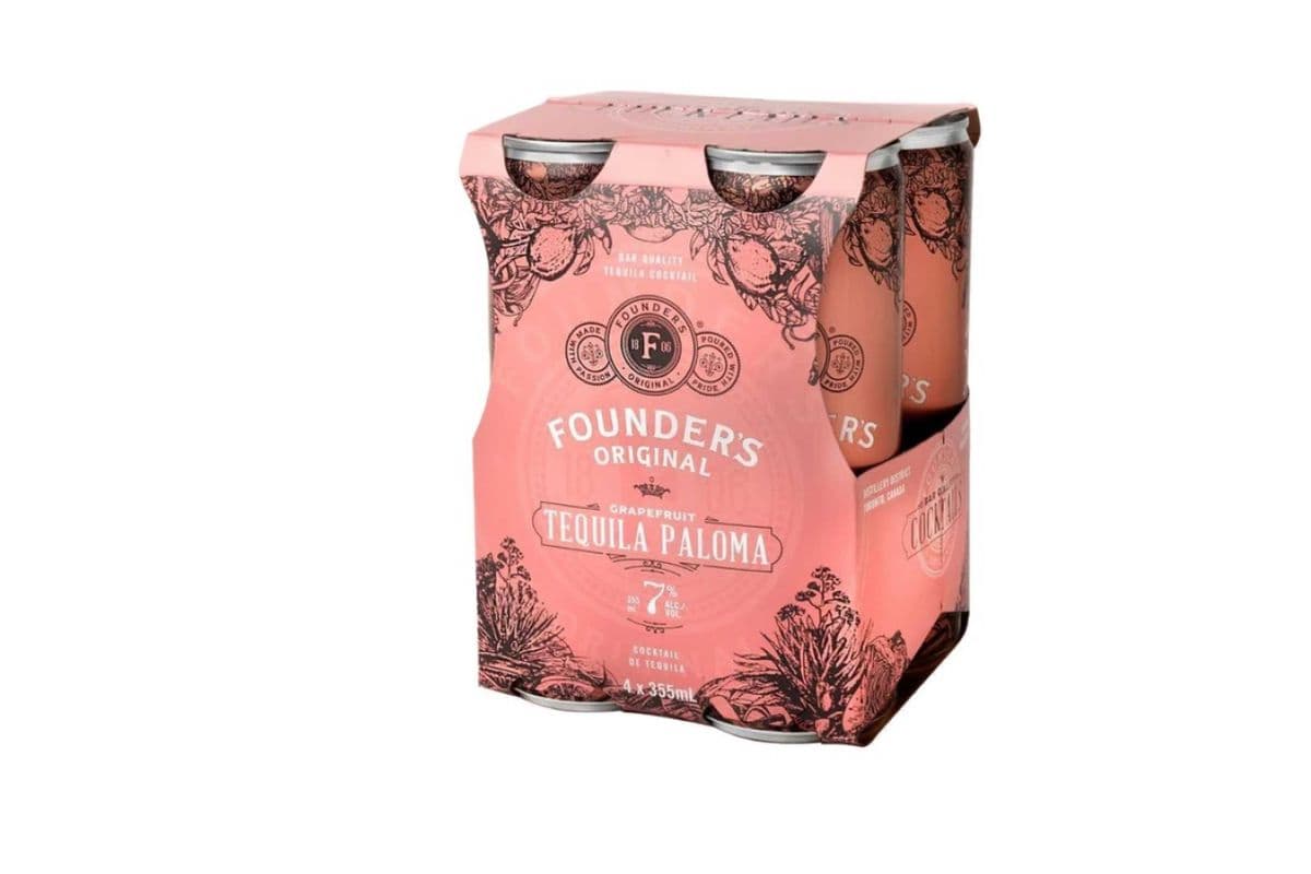 FOUNDERS ORIGINAL TEQUILA PALOMA 4CAN (1 x 355ML)
