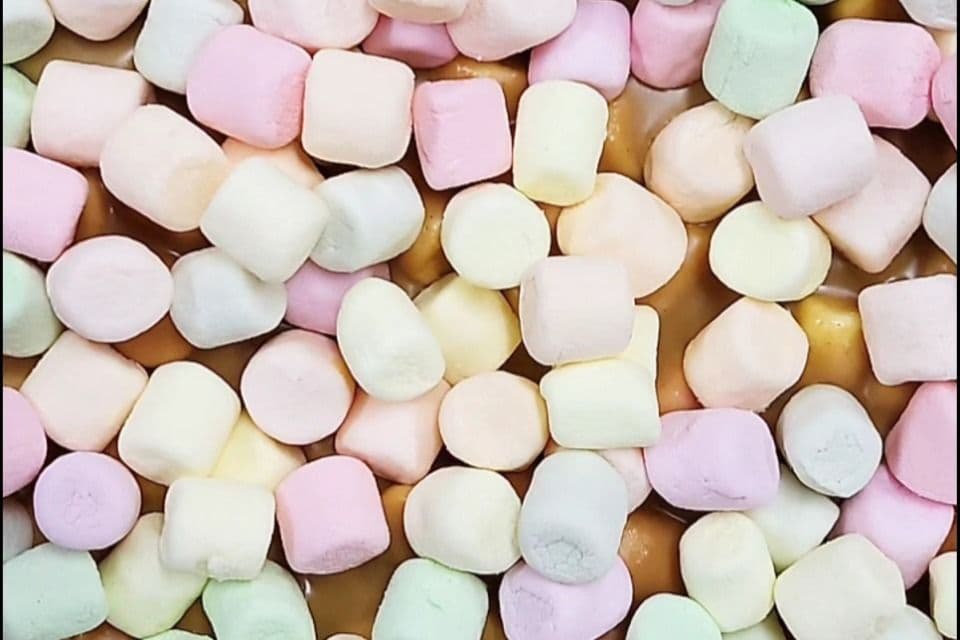 Peanut Butter Confetti Square