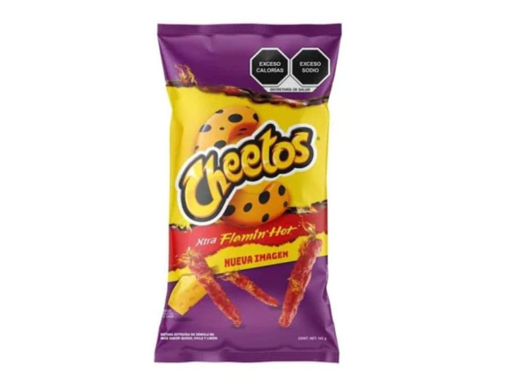 Cheetos Xtra Flamin Hot Crunchy Mexican Hot Corn Puffs 145g Spicy