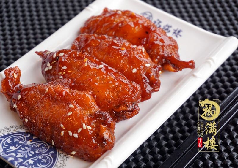 47. Honey Spicy Chicken Wings (4 pcs)