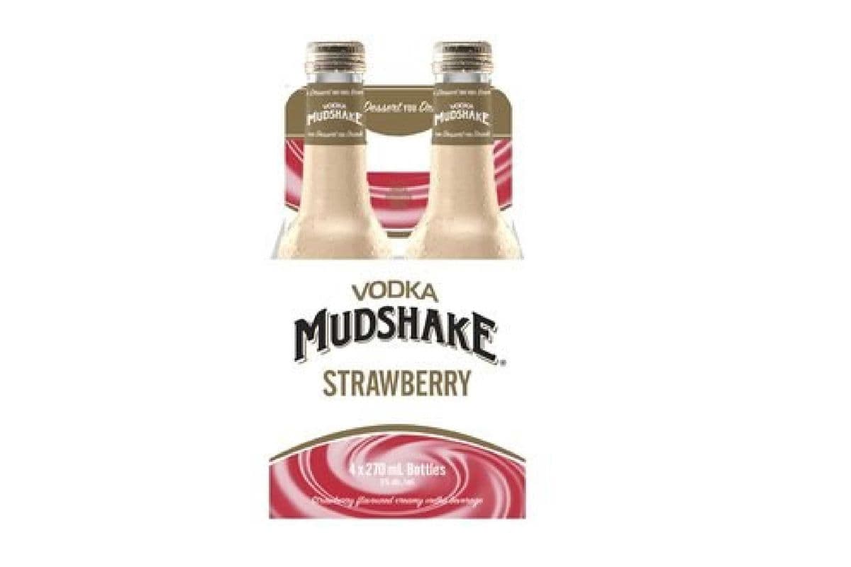 Mudshake Strawberry (4 x 270 ml Bottles)