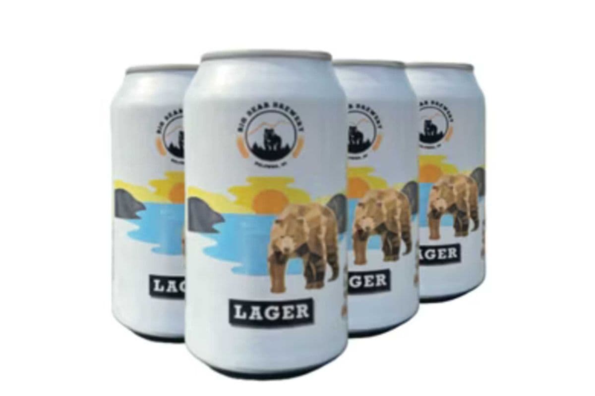 Big Bear Lager (6 x 355ML Cans)