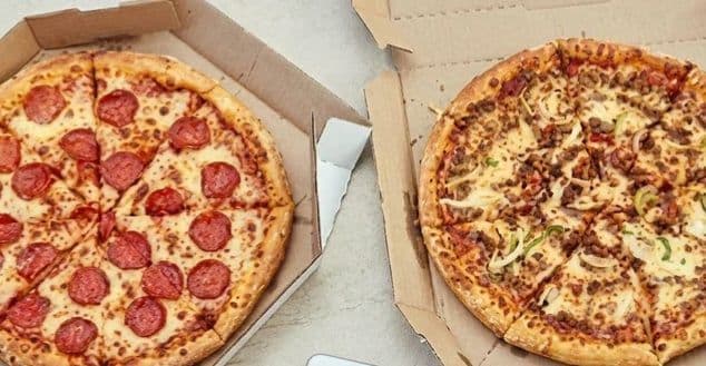 2 Pizzas COMBO DELUXE— 2x Bambino