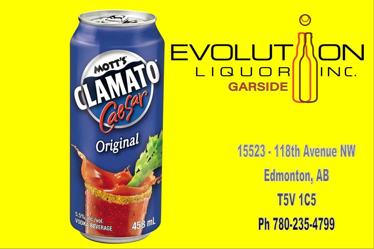 Mott's Clamato Caesar Original C458-01 (1 x 458 ml Can)