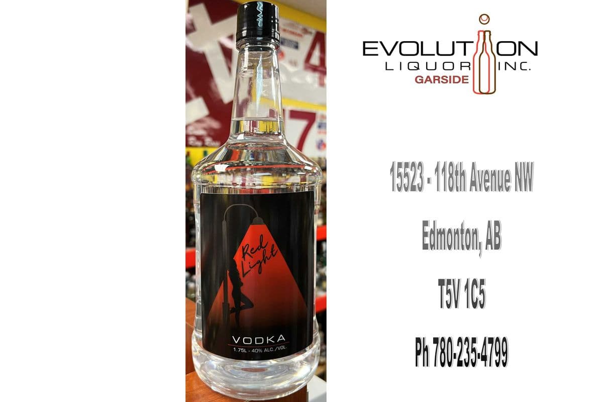 Red Light Vodka 1750P (1 x 1.75L Plastic Bottle)