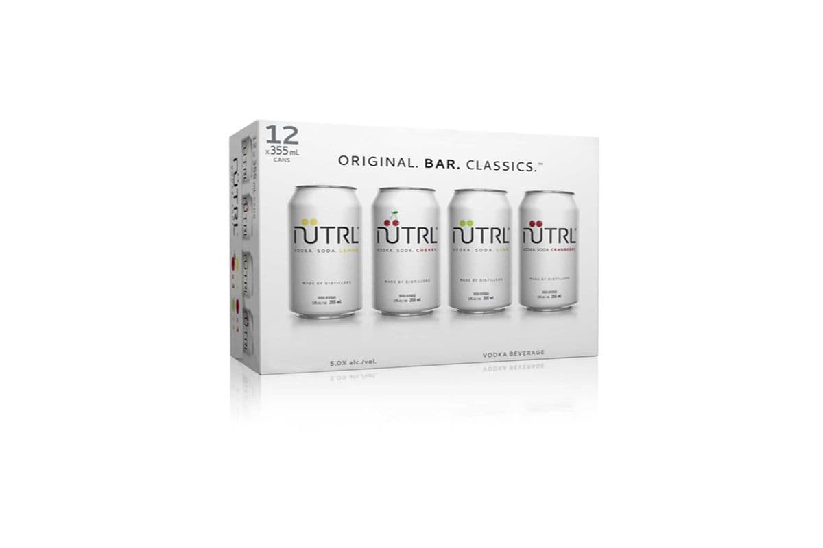 115455. NUTRL BAR CLASSICS MIXER (12 x 355ML (CANS))