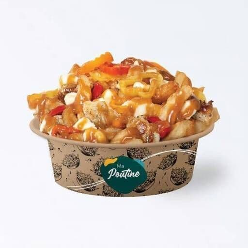 Poutine poulet piment doux régulière / Regular Sweet Chili Chicken Poutine