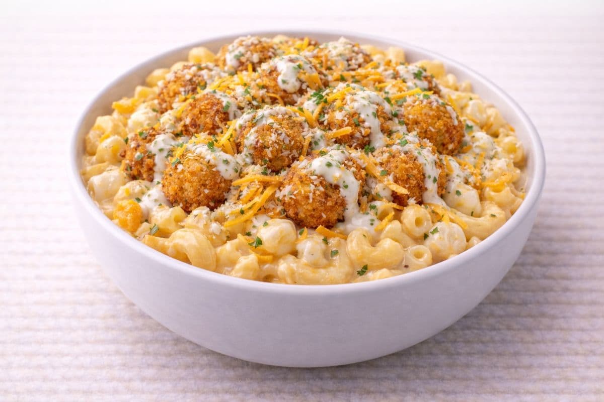 Day & night Garlic Parmesan Mac