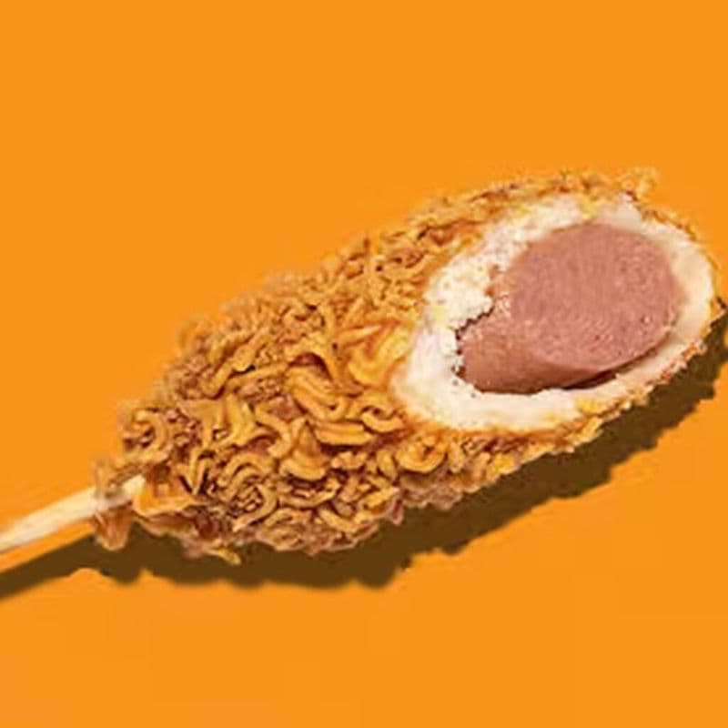 Trio #7 Hotdog au ramen croquant