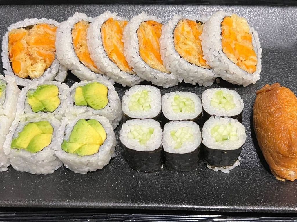 Vegetarian Roll Combo