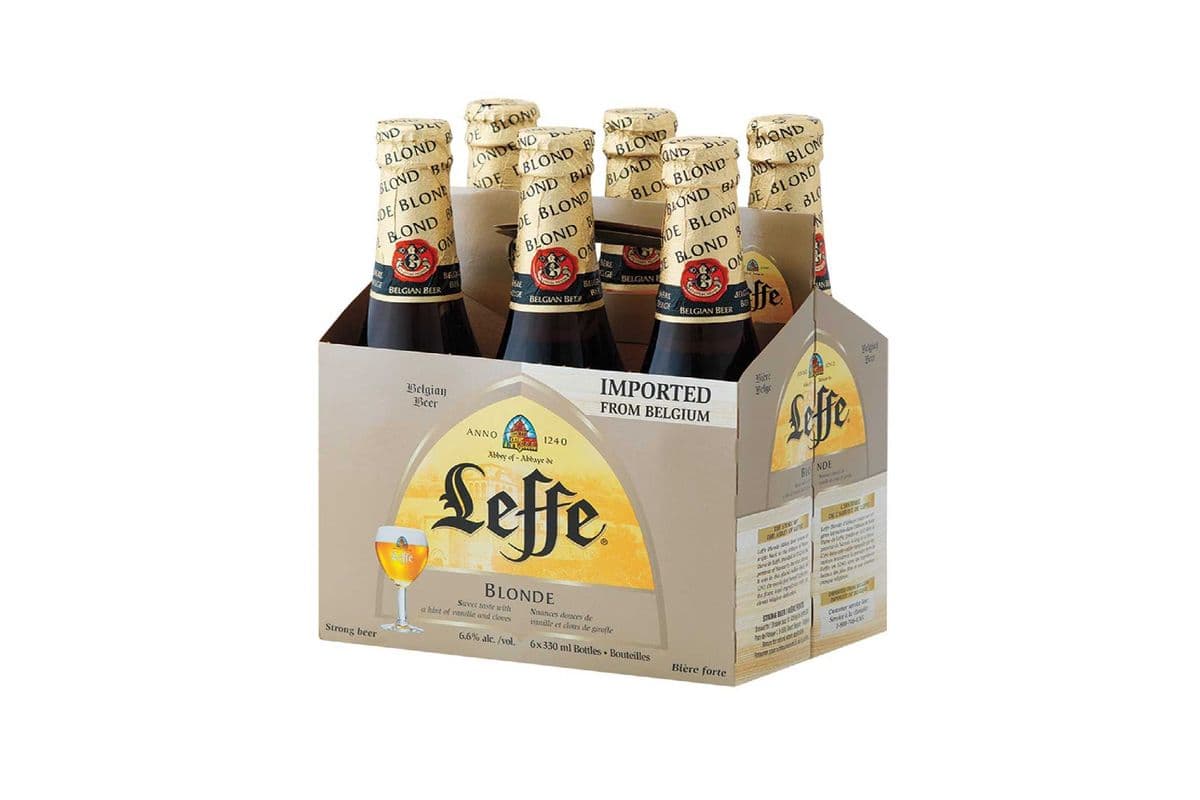315457. LEFFE BLONDE (6 x 355ML (BOTTLES))