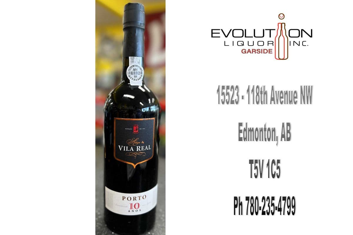 Vila Real 10 Yr Old Tawny 0750G (1 x 750ml Glass Bottle)
