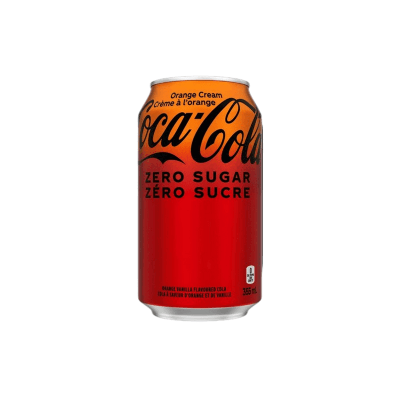Coca-Cola Orange Cream Zero Sugar - USA (355ml)