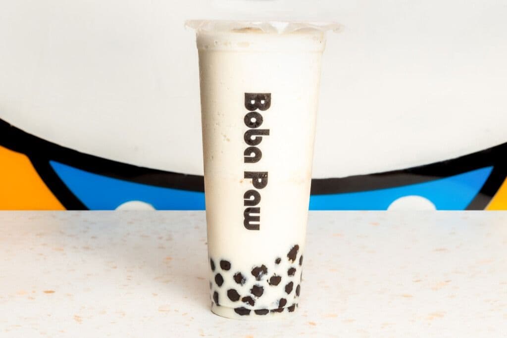 White Rabbit Candy Slush with Boba