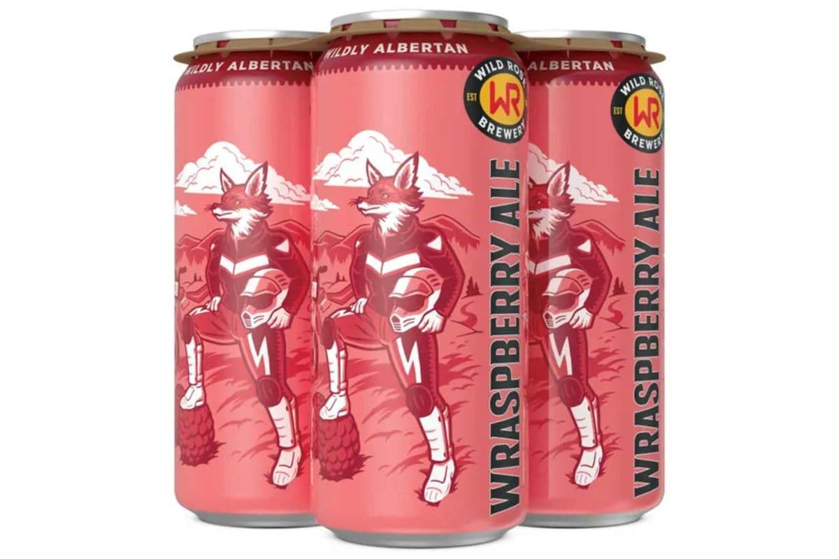WILD ROSE WRASPBERRY ALE 4PC (1 x 4PC)