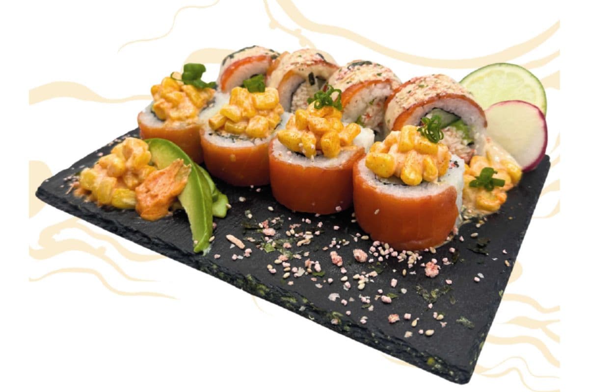 Deluxe Smoked Salmon Roll
