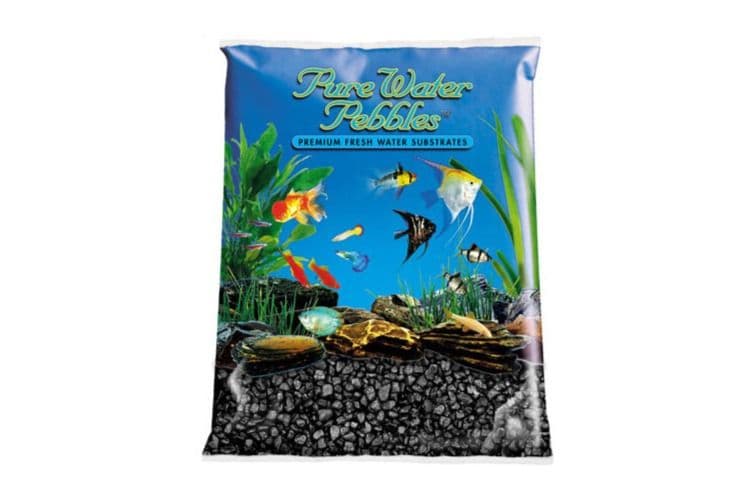 Nature's Ocean Pure Water Pebbles Jet Black Aquarium Gravel (5 lbs)