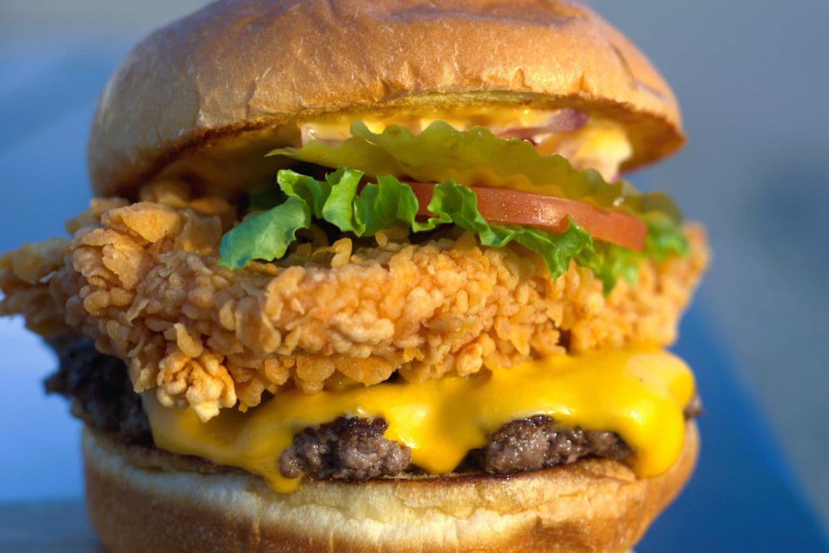 *NEW* Chick N Beef Burger