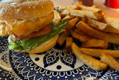 Halibut Burger