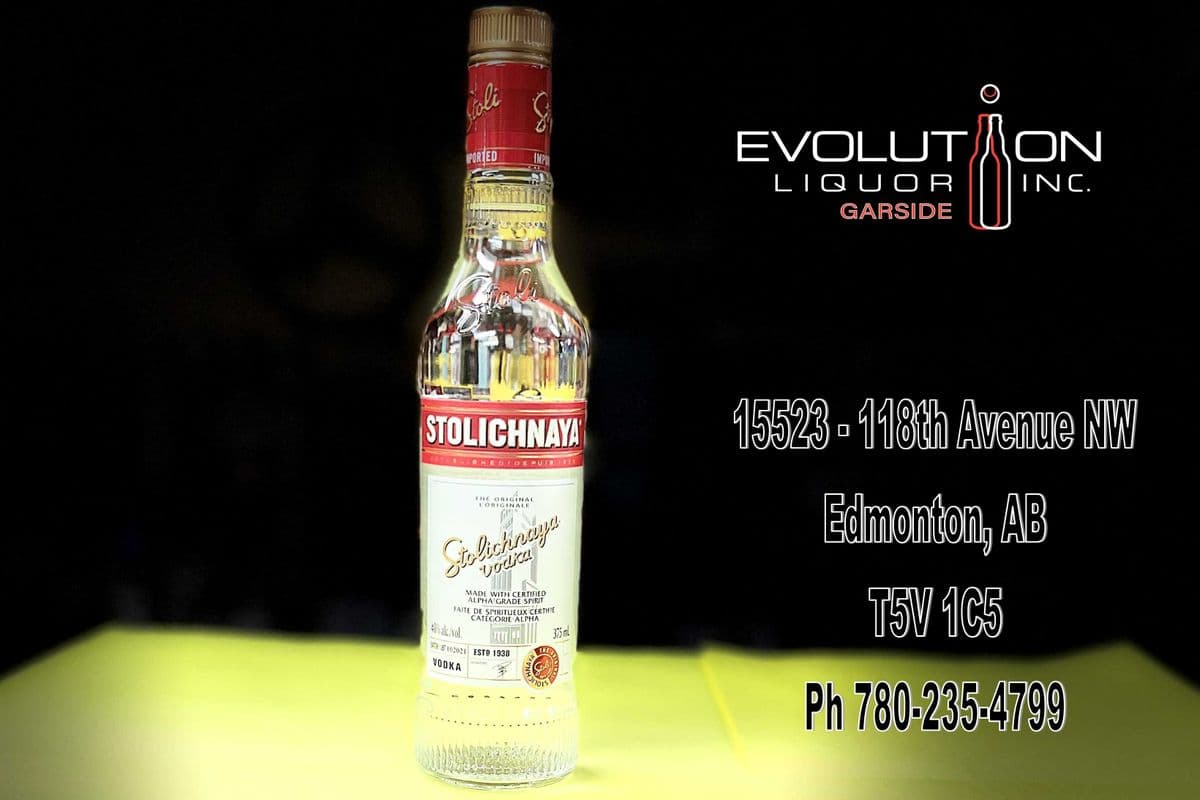 Stolichnaya Vodka 0375G (1 x 375ml Glass Bottle)