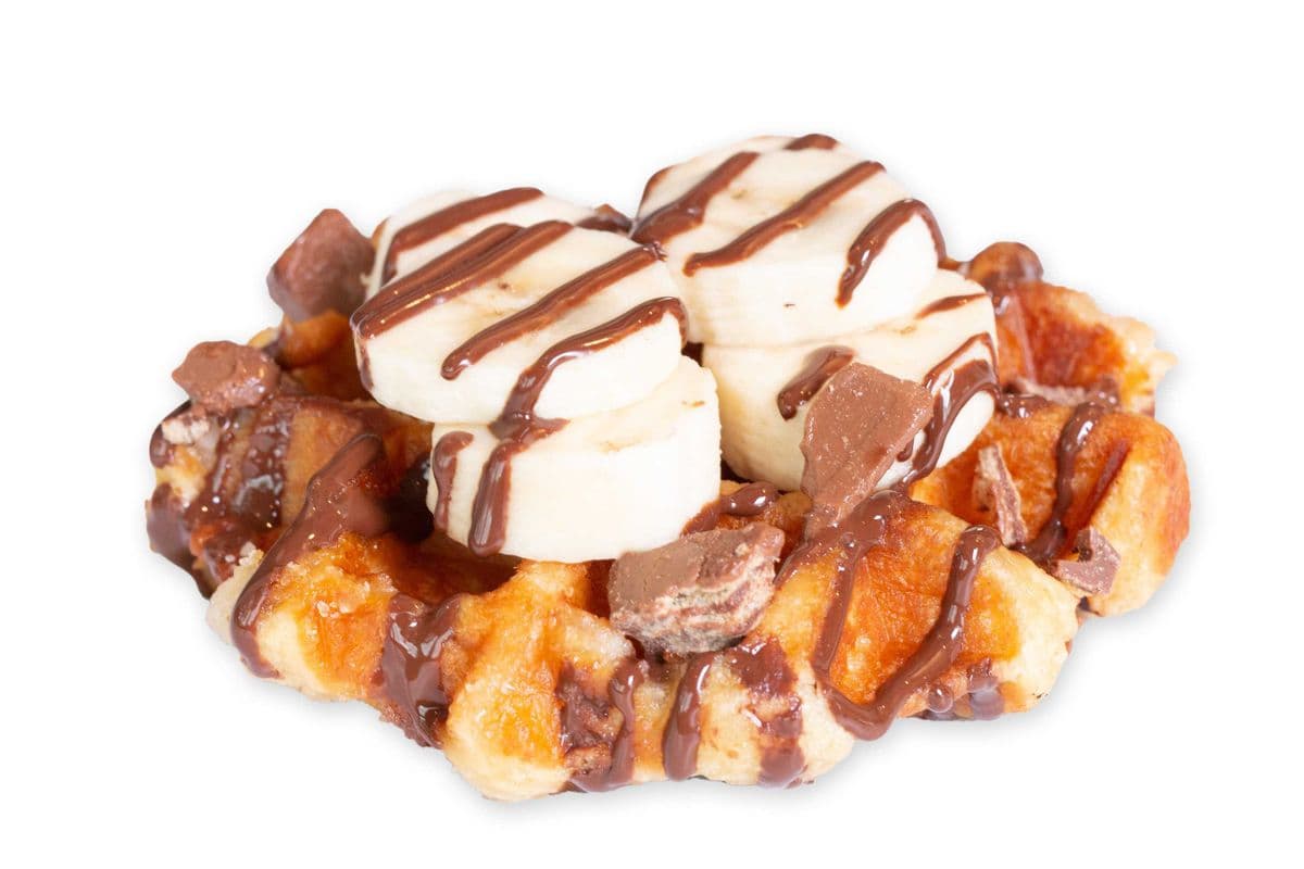 Gaufres Noisettes Bananes