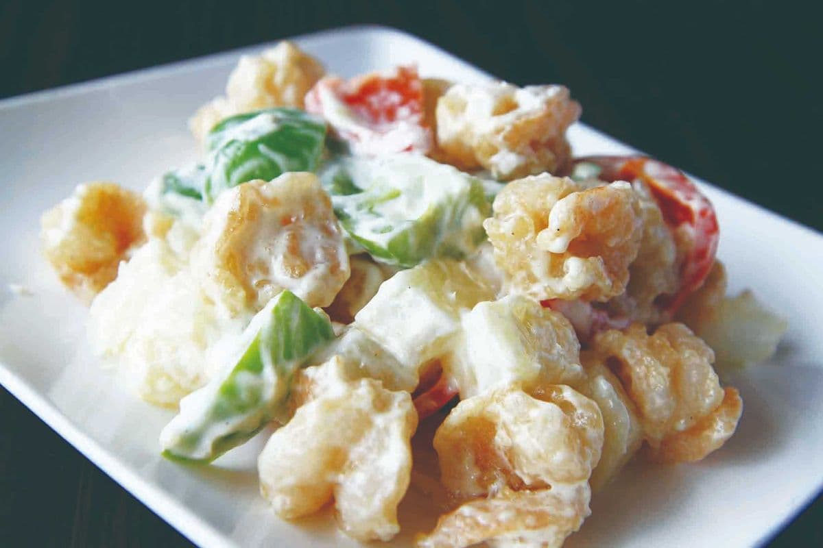 Pineapple Shrimps with Mayonnaise 鳳梨蝦球
