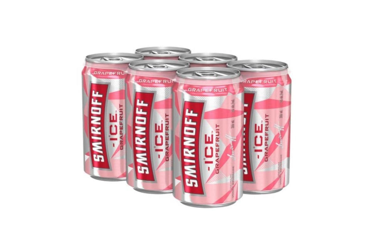 Smirnoff Ice Raspberry (6 Pack) (6 x 355 ml)
