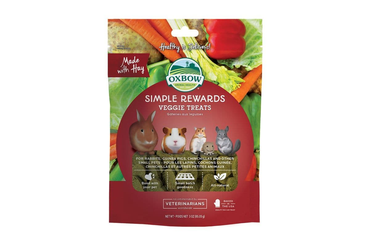 Oxbow Simple Rewards - Veggie Treats (3 oz)