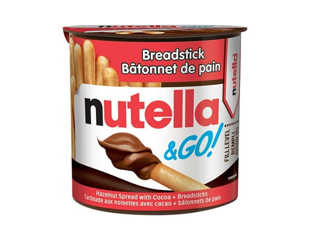 Nutella and Go Dipping Snack with Biscuit Breadsticks 52g Milk Chocolate Creme