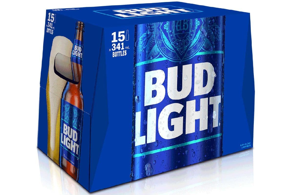 BudLight 15 Bottle (15 x 341 ML)