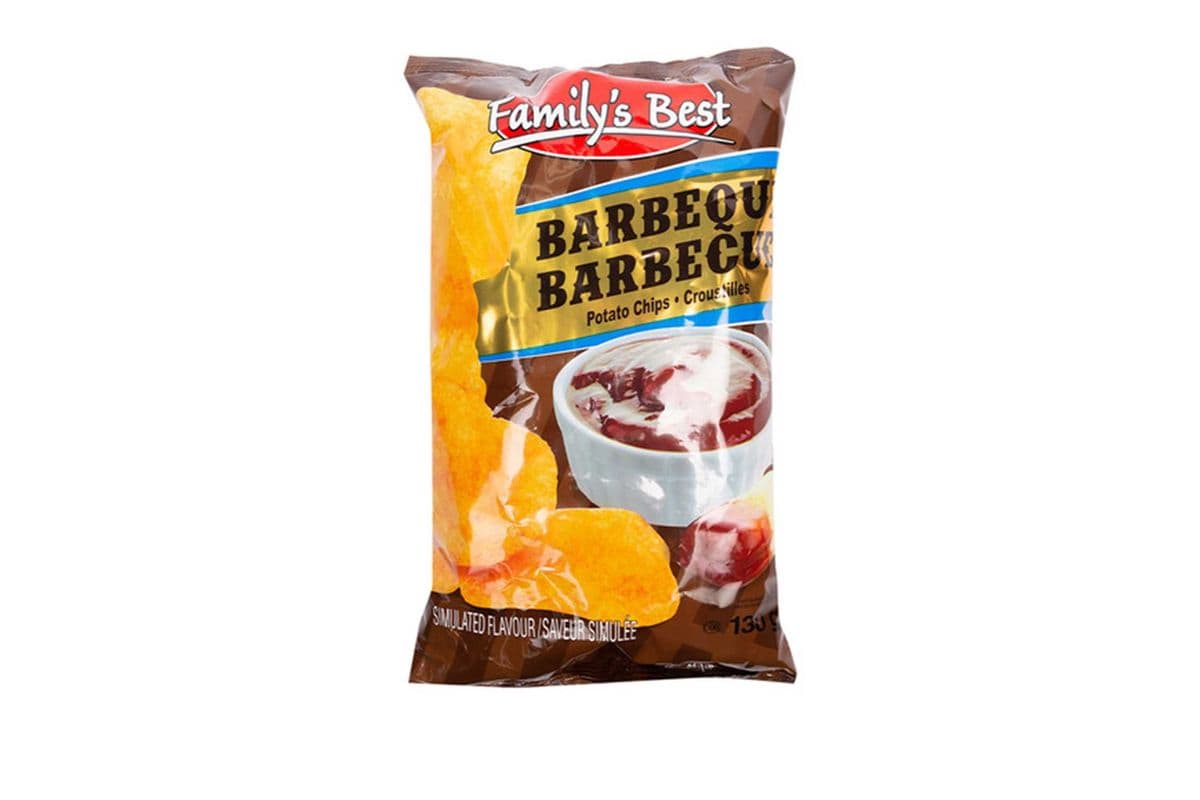 Family's Best Chips - BBQ (130 g)