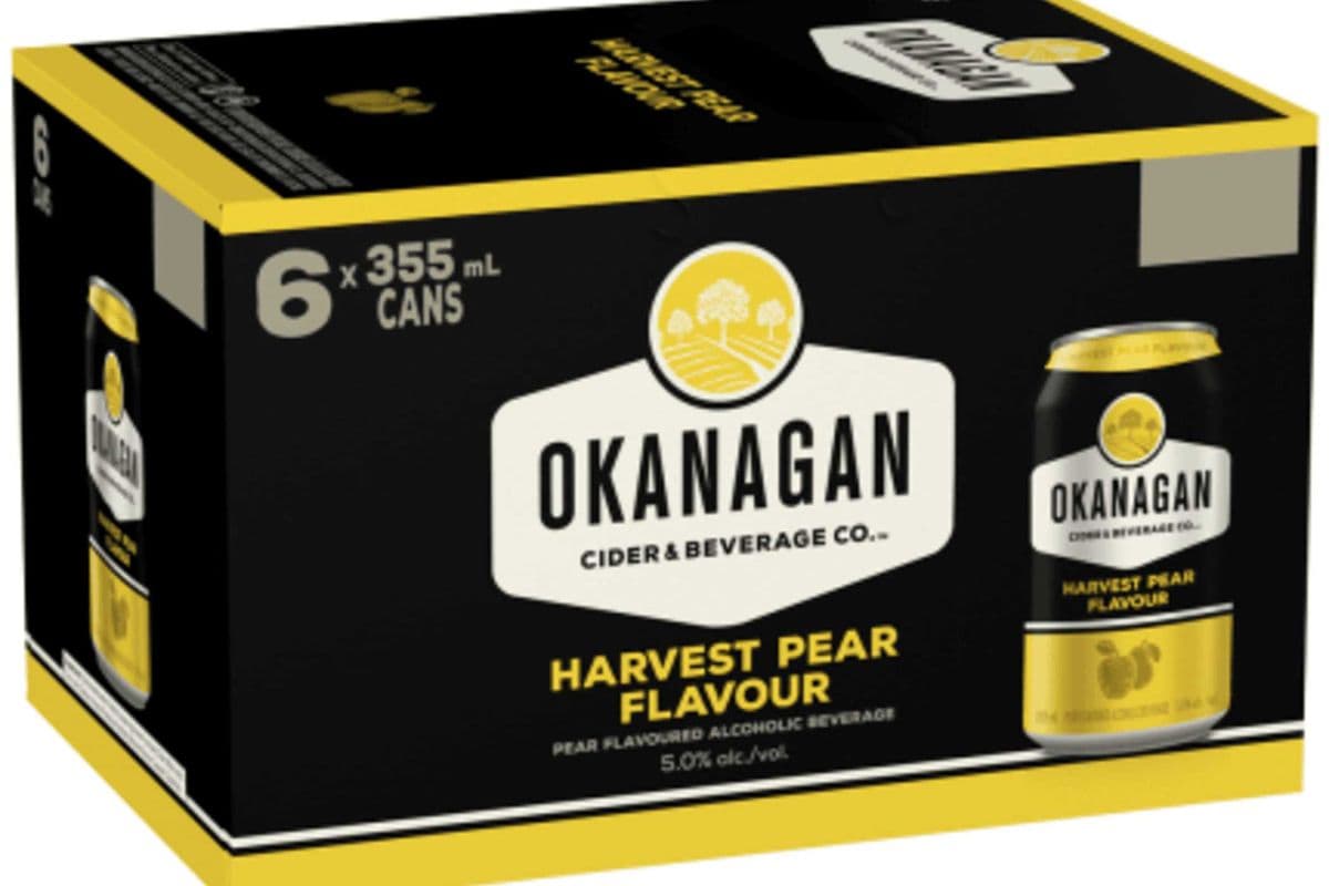 Okanagan Cider Harvest Pear (6 x 355 ml Cans)