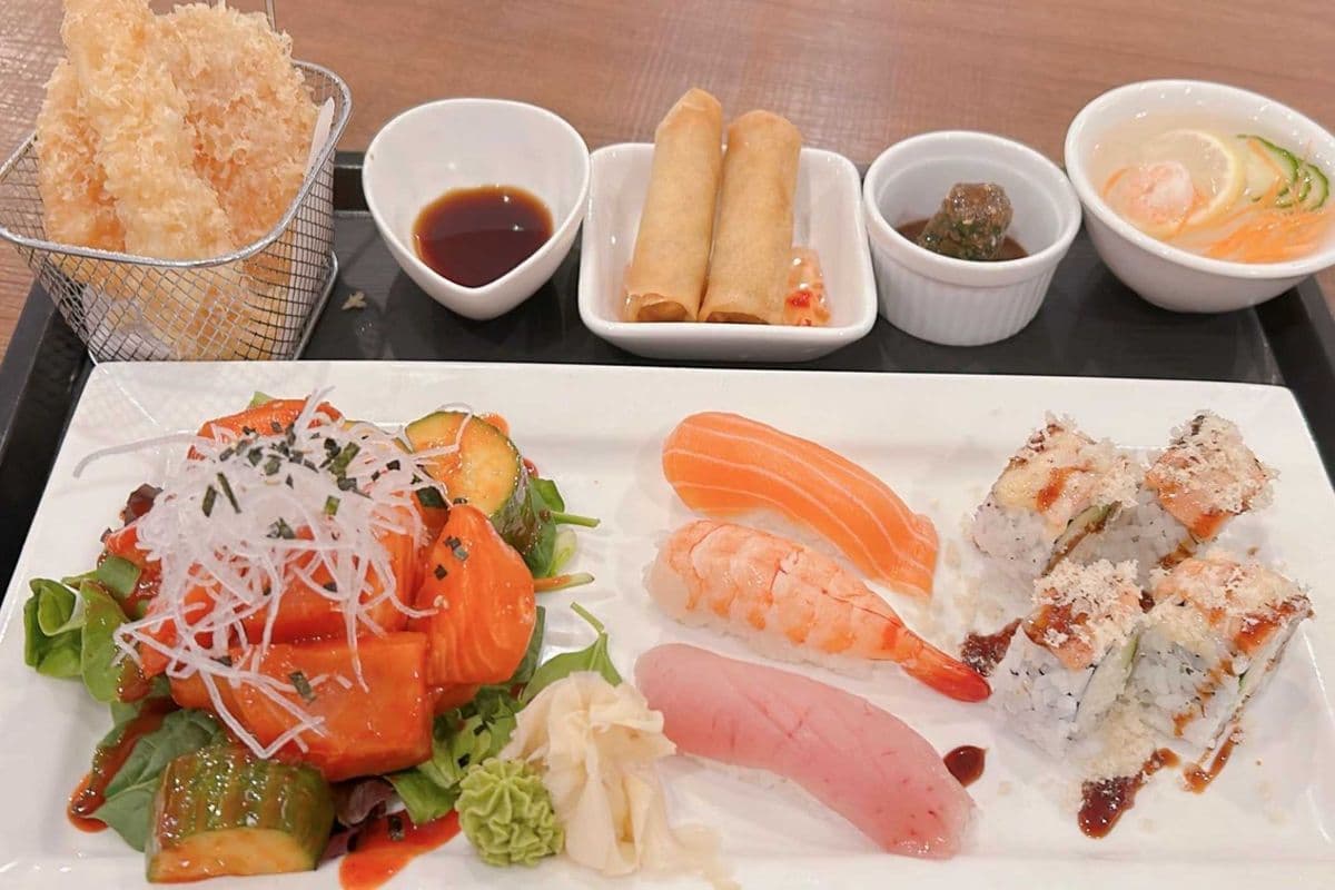 Spicy Sashimi Lunch