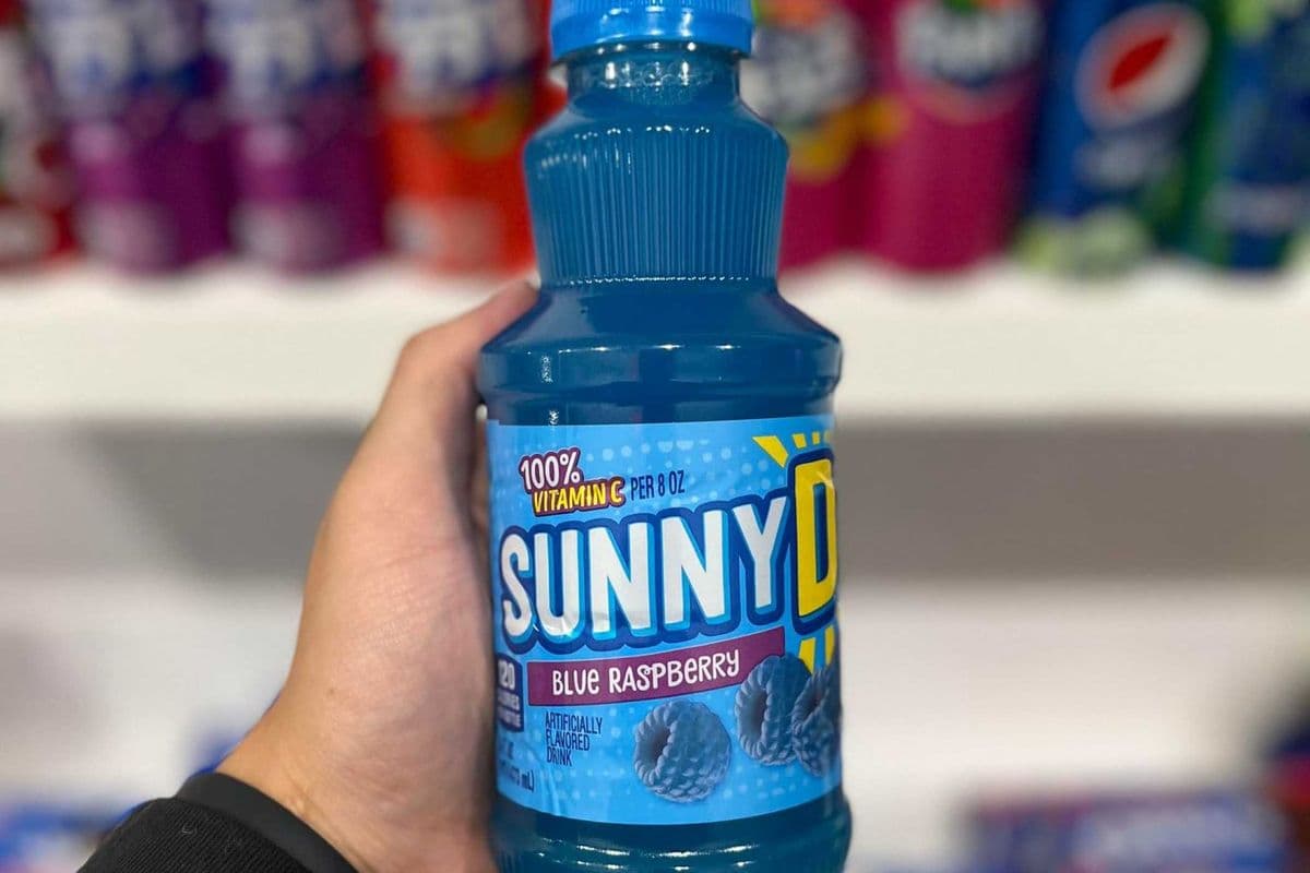 Sunny D Blue Raspberry