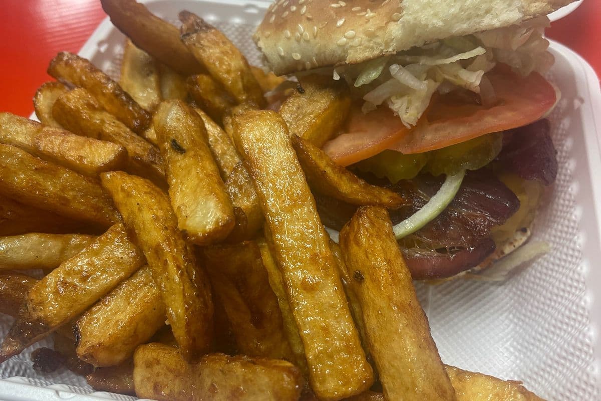 B4. Bacon and Cheese Burger