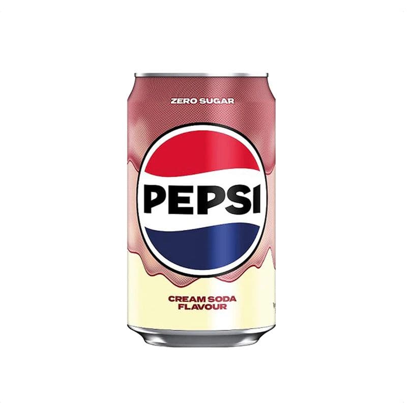 Pepsi Cream Soda Zero Sugar - UK (330ml)