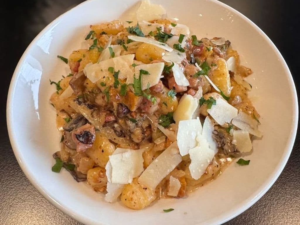 Mushroom Guanciale Gnocchi