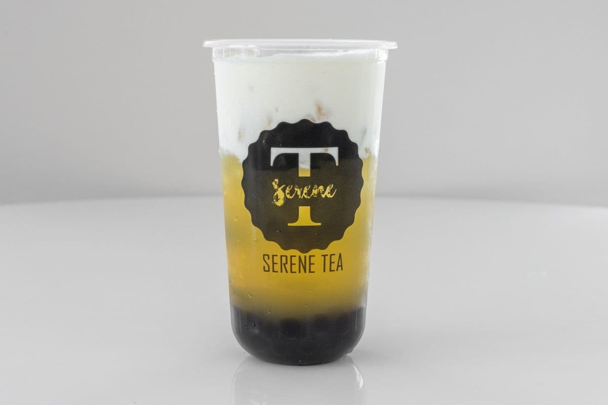 Winter Melon Foam Milk Tea (Large)