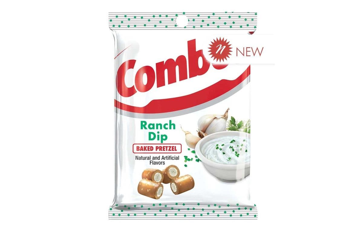 Combos Stuffed Snacks – Ranch Dip (Baked Pretzel) (178 g)