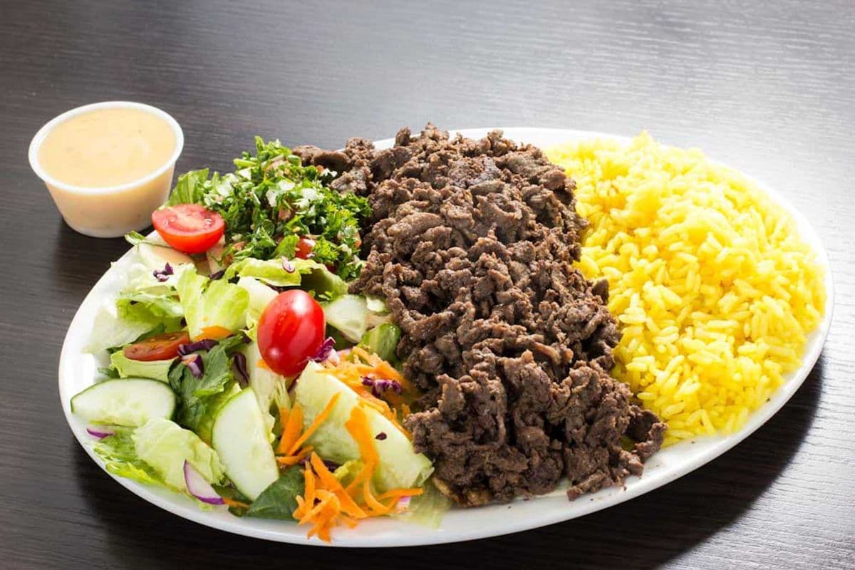 Beef Shawarma Platter